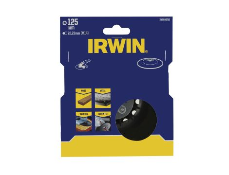 IRWIN DYSK KĄTOWY RZEP 125mm /M14 NYLONOWY - 2