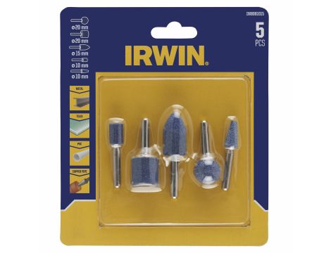 IRWIN KAMIENIE SZLIFIERSKIE kpl. 5szt - 2