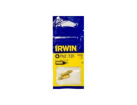 IRWIN KOŃCÓWKA PH2 x 25mm TIN /2szt.