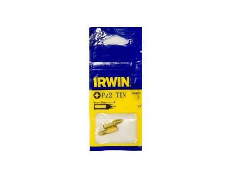 IRWIN KOŃCÓWKA PZ2 x 25mm TIN /2szt.....W