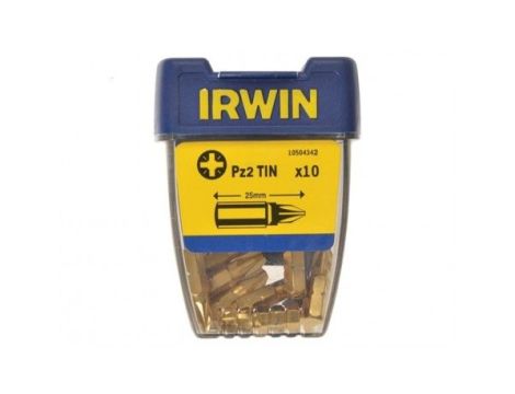 IRWIN KOŃCÓWKA PZ2 x 25mm TIN/10szt.....W