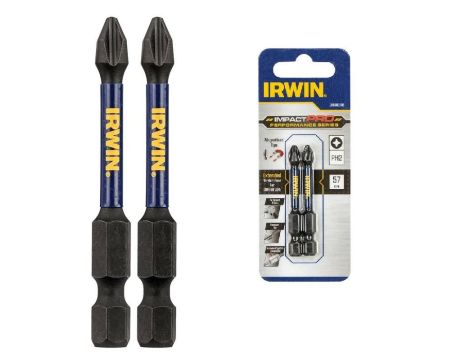 IRWIN KOŃCÓWKA UDAROWA PH2 x 57mm/2szt.