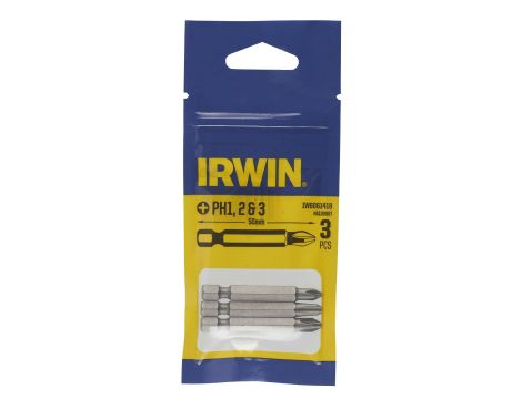 IRWIN KOŃCÓWKI kpl. 3szt.   PH1 PH2 PH3 /50mm