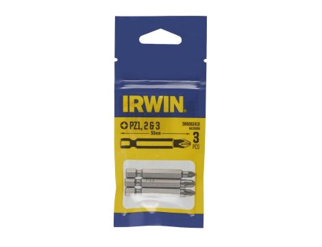 IRWIN KOŃCÓWKI kpl. 3szt.   PZ1 PZ2 PZ3 /50mm