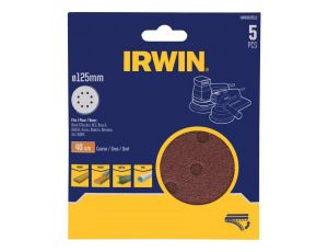 IRWIN KRĄŻEK ŚCIERNY OTW. 125mm  P 32  /5szt.