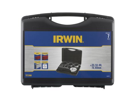 IRWIN OTWORNICA TCT/HM kpl. 7szt.   33, 53, 67, 73 i 83mm - 2