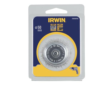 IRWIN SZCZOTKA DOCZOŁOWA Z TRZPIENIEM  50mm INOX - 2