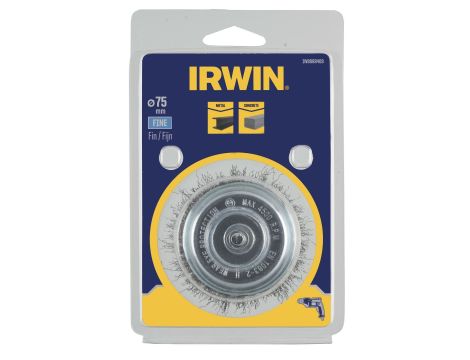 IRWIN SZCZOTKA DOCZOŁOWA Z TRZPIENIEM  75mm - 2