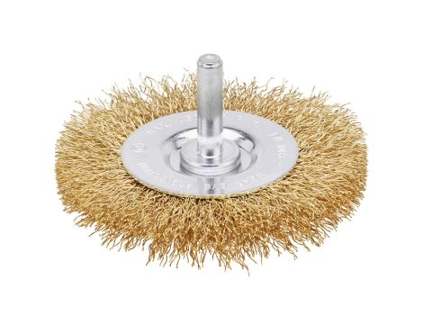 IRWIN SZCZOTKA TARCZOWA Z TRZPIENIEM  75mm x 10mm