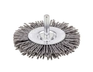 IRWIN SZCZOTKA TARCZOWA Z TRZPIENIEM  75mm x 10mm NYLON