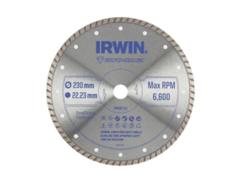 IRWIN TARCZA DIAMENTOWA 230mm x 22,23mm / PEŁNA
