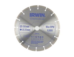 IRWIN TARCZA DIAMENTOWA 230mm x 22,23mm / SEGMENTOWA