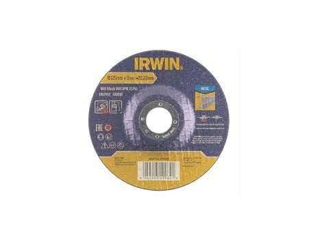IRWIN TARCZA DO KAMIENIA/CEGŁY WYPUKŁA 125mm x 3,0mm x 22,23mm