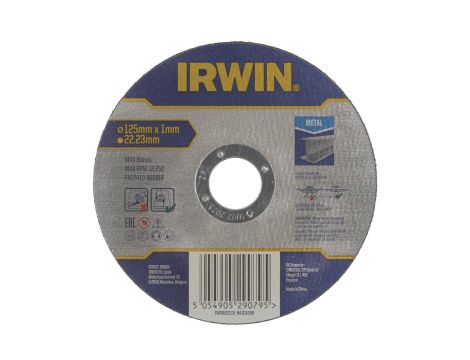 IRWIN TARCZA DO METALU PŁASKA 125mm x 1,0mm x 22,23mm
