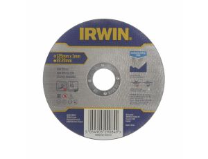 IRWIN TARCZA DO STALI NIERDZEWNEJ PŁASKA 125mm x 1,0mm x 22,23mm
