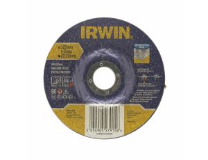 IRWIN TARCZA DO SZLIFOWANIA METALU/STALI NIERDZEWNEJ WYPUKŁA 125mm x 6,0mm x 22,23mm