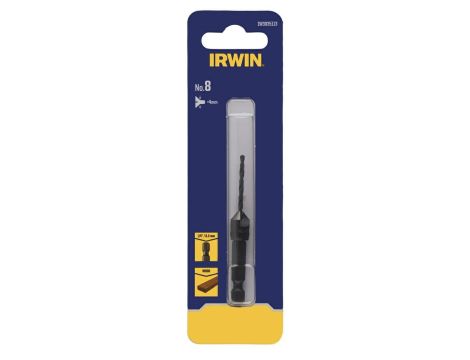 IRWIN WIERTŁO DO METALU Z POGŁĘBIACZEM HEX 1/4"  6/12mm