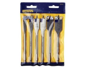 IRWIN WIERTŁO ŁOPATKOWE KPL. 6szt. *BLUE GROOVE 4X 10, 13, 16, 19, 22, 25 mm