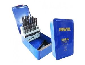 IRWIN WIERTŁO METAL HSS DIN-338 KPL.25sz 1,0 - 13,0 mm co 0,5 mm