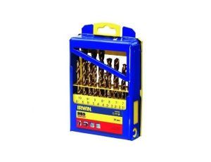 IRWIN WIERTŁO METAL TYTAN KPL.19szt. 1,0 10,0mm co 0,5mm