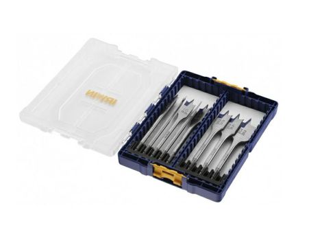 IRWIN ZESTAW WIERTEŁ PIÓROWYCH DO DREWNA 8 sztuk 12, 14, 16, 18, 20, 22, 25, 32 mm.