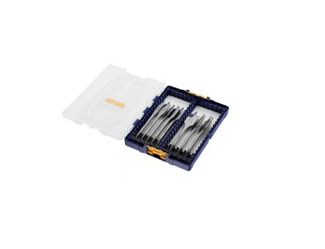 IRWIN ZESTAW WIERTEŁ PIÓROWYCH DO DREWNA 8 sztuk 12, 16, 18, 20, 22, 25, 28, 32 mm.