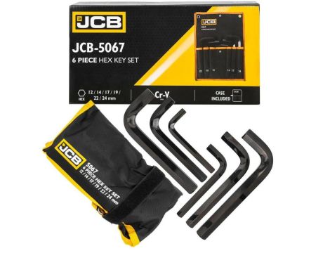 JCB IMBUSY  6szt. 12-24mm  /ETUI