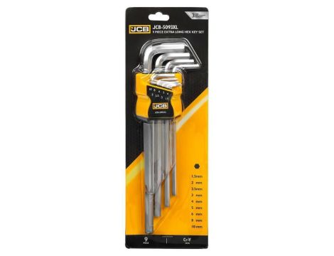 JCB IMBUSY  9szt. /B.DŁ.  1.5-10mm - 2