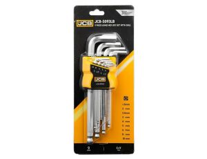 JCB IMBUSY  9szt. /DŁ. /KULA  1.5-10mm - image 2
