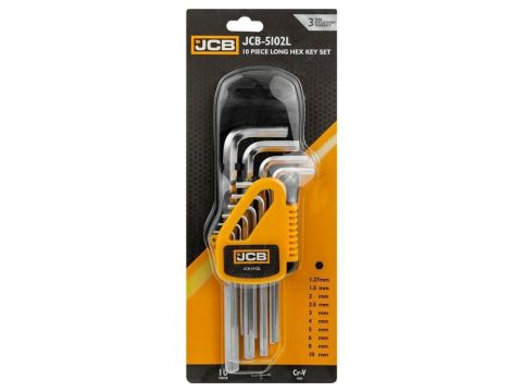 JCB IMBUSY 10szt. /DŁ.  1.27-10mm - 2
