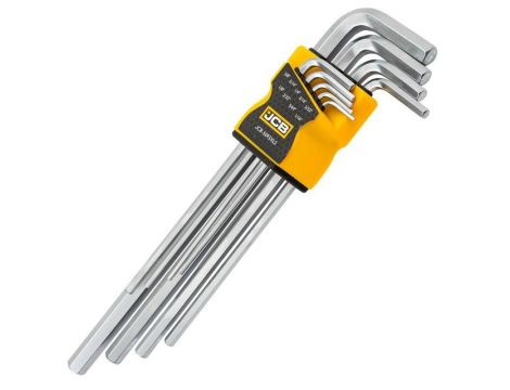 JCB IMBUSY CALOWE  9szt. /B.DŁ.  1/16 - 3/8"