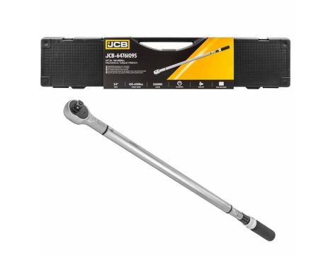 JCB KLUCZ DYNAMOMETRYCZNY  3/4" 100-600Nm