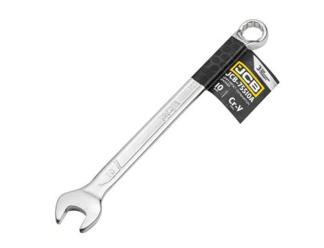 JCB KLUCZ PŁASKO-OCZKOWY ODGIĘTY 75st. 10mm