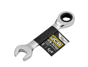 JCB KLUCZ PŁASKO-OCZKOWY Z GRZECHOTKĄ 11mm  KRÓTKI