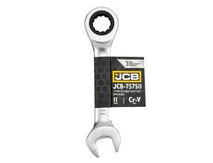 JCB KLUCZ PŁASKO-OCZKOWY Z GRZECHOTKĄ 11mm  KRÓTKI - image 2