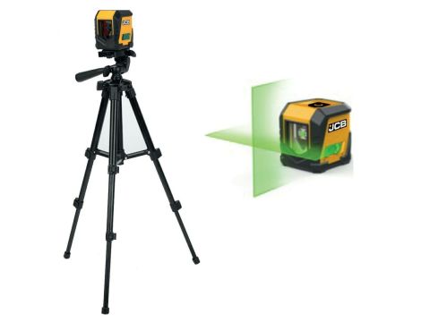 JCB LASER KRZYŻOWY ZIELONA WIĄZKA 20m