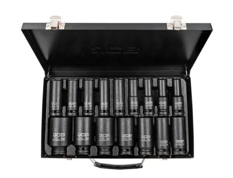 JCB NASADKI UDAROWE DŁ.kpl. 16el.1/2"  6-KĄT. (10-36mm)