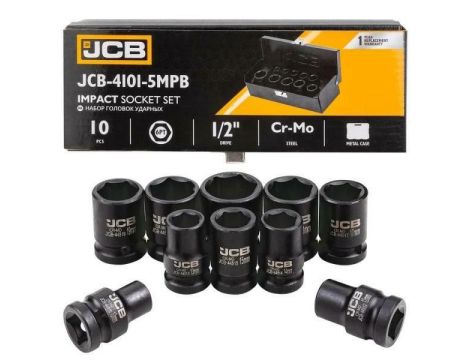 JCB NASADKI UDAROWE kpl. 10el.1/2"  6-KĄT. (10-24mm)