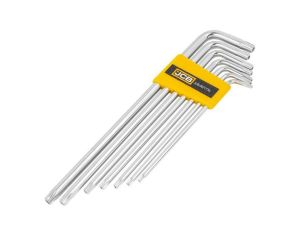 JCB TORX  7szt. /B.DŁ. T10-T40 Z OTWOREM