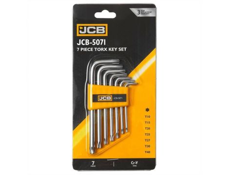 JCB TORX  7szt. T10-T40 - 2