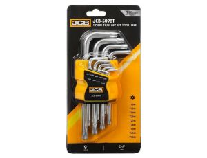JCB TORX  9szt.  T10-T50 Z OTWOREM - image 2