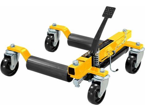 JCB WÓZEK HYDRAULICZNY DO PRZEMIESZCZANIA SAMOCHODU ZE ZDEFORMOWANYM KOŁEM 12" 680KG