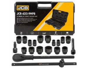 JCB ZESTAW KLUCZY UDAR.21el. 3/4