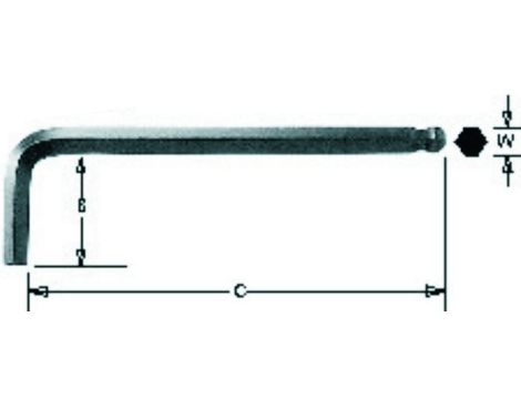 JONNESWAY IMBUS KULA   4mm   H05S1040