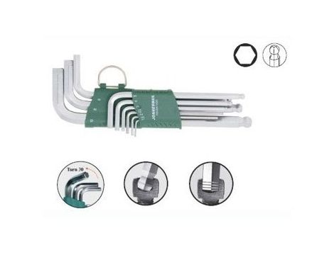 JONNESWAY IMBUSY 9cz.KUL.DŁ.BEZPOŚL. H05SA109S