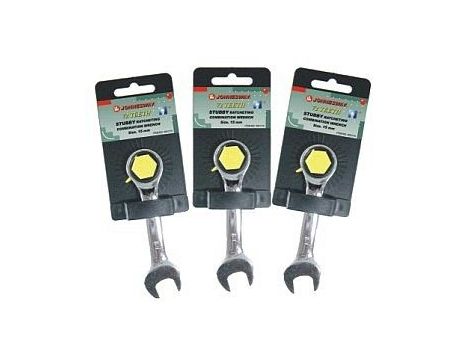 JONNESWAY KLUCZ PŁASKO-OCZKOWY KRÓTKI GRZ.13mm