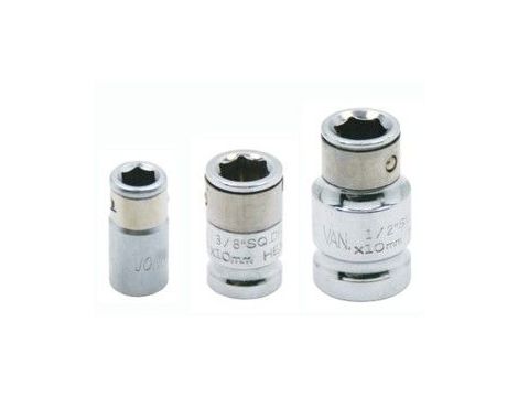 JONNESWAY KOŃCÓWKA ADAPTER  3/8" x 6kt.10mm