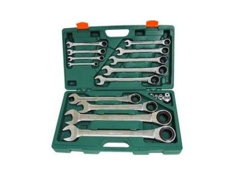 JONNESWAY KPL.KL. PŁ-OCZ 17szt.Z GRZECH.W45117S 8-32mm