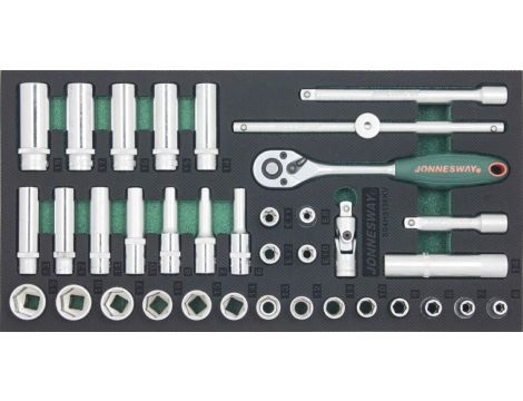JONNESWAY KPL.KLUCZY NASAD. 3/8" 36el. S04H3136KV