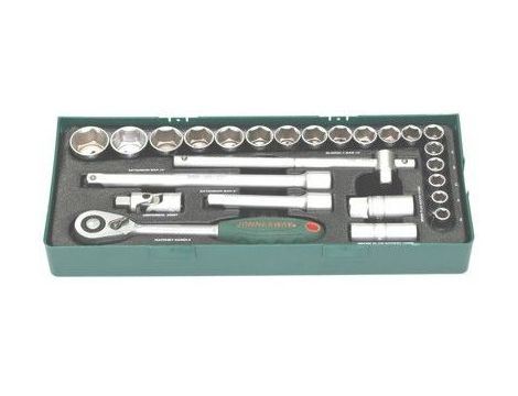 JONNESWAY ZESTAW KLUCZY   25el. (1/2")  WKŁADKA